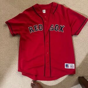 Russell Athletic Red Sox Red Jersey